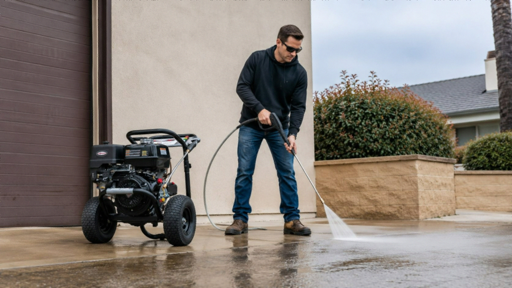 Simpson PS4240 PowerShot Gas Pressure Washer Honda GX390